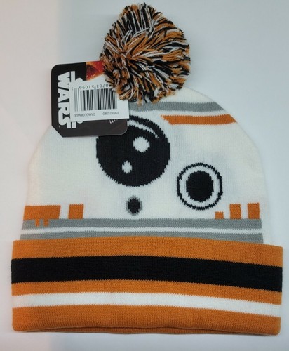 Star Wars BB-8 Knit Hat Beanie w/ Pom 