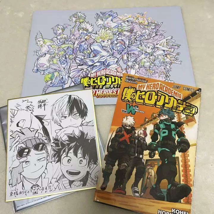 Boku No Hero Academia WORLD HEROES' MISSION Volume World Heroes Manga