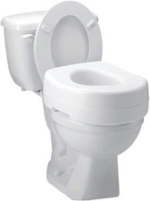 Carex Elevated Toilet Seat Riser Handicap Tall Booster Standard/Elongated 2203 