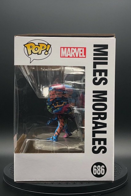 miles morales street art funko pop