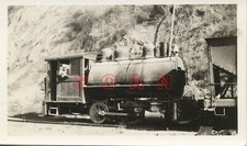 2G267 RP 1934 GRANITE ROCK CO PORTER RAILROAD 040T LOCO AT LOGAN CA