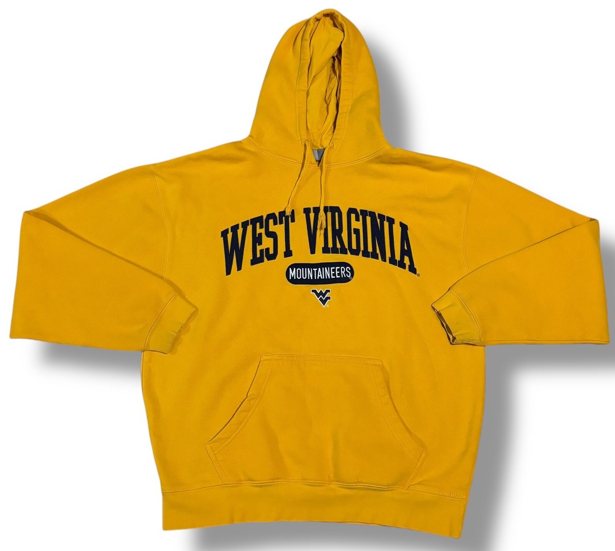 NCAA West Virginia Mountaineers Women’s Sweatshirt | Burnout Fleece Crewneck For Fans - View #4