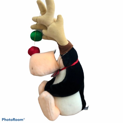 OPUS Penguin Plush Figure 14” Dakin Bloom Country 1985 Christmas