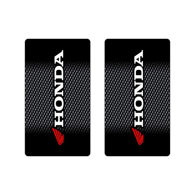 Husqvarna Clear upper fork tube decals for dirtbike 5x9 FREE SHIPPING