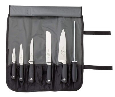 Mercer Genesis Knife Set 7 Piece Knife Roll Set | eBay