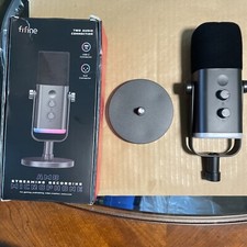 Fifine Am8 Black Dynamic Streaming Recording Microphone No Power Cord