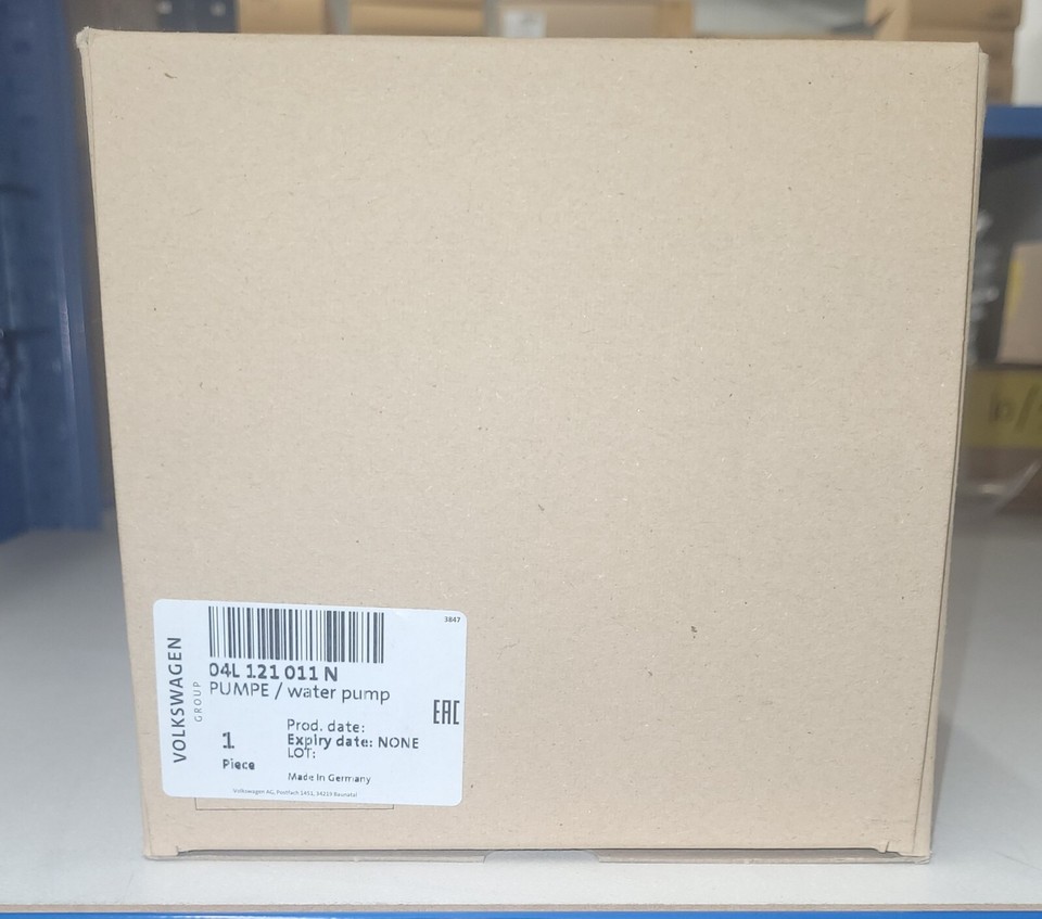 Genuine VW/Audi/Skoda Timing Belt Kit with water pump 04L198119K