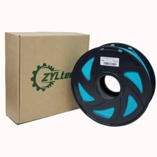 Bahama Blue PLA 3D printer filament 1.75 mm 1 kg 2.2 lbs