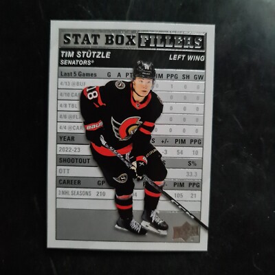 2023-24 Upper Deck Stat Box Fillers #SB5 Tim Stutzle