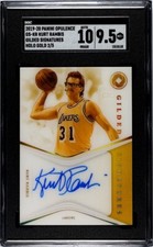 2019 Panini Opulence /5 KURT RAMBIS Auto Gilded Signatures GOLD SGC 10 9.5