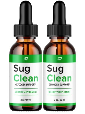 (2 Pack) Sug Clean Drops Healthy Formula - SugClean Liquid All Natural Healthy 