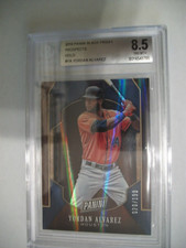 YORDAN ALVAREZ 2019 Panini Black Friday Prospects Holo/199 BGS NM-MT+ 8.5 Astros