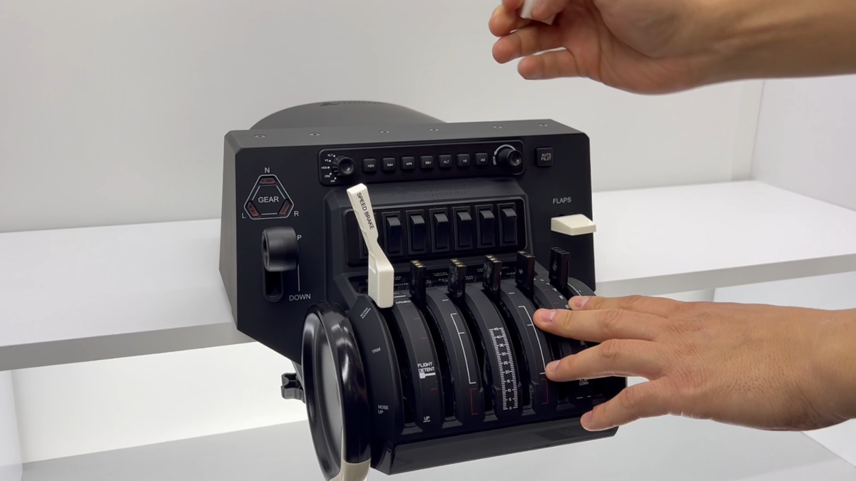 The First Try For Honeycomb Bravo With Boeing 737 Thrust Lever Set - Foto 2