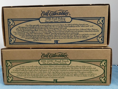 BULLDOG BRAND 20th. Ann. Ertl Collectable's 1951 GMC Panel & 1956 FORD PICKUP !! - Picture 9 of 13