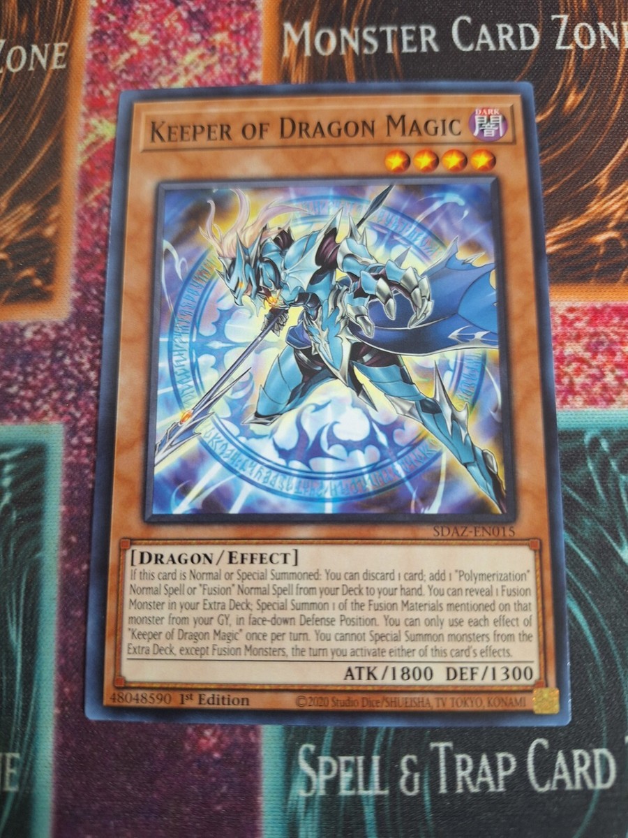 Yu-Gi-Oh! TCG Keeper of Dragon Magic SDAZ-EN015 Common 1st Edition Near  Mint