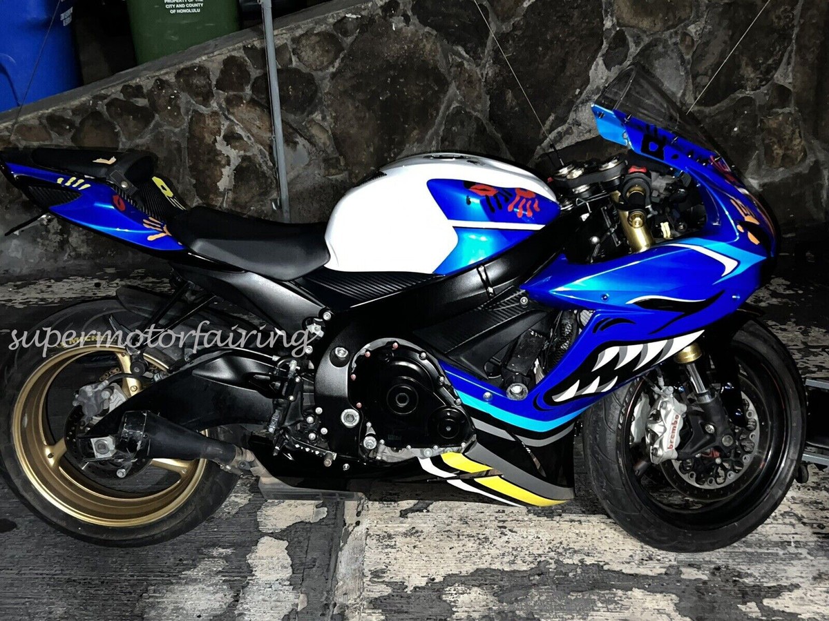 Blue Shark Fairing Kit For Suzuki GSXR600 GSXR750 2011-2025