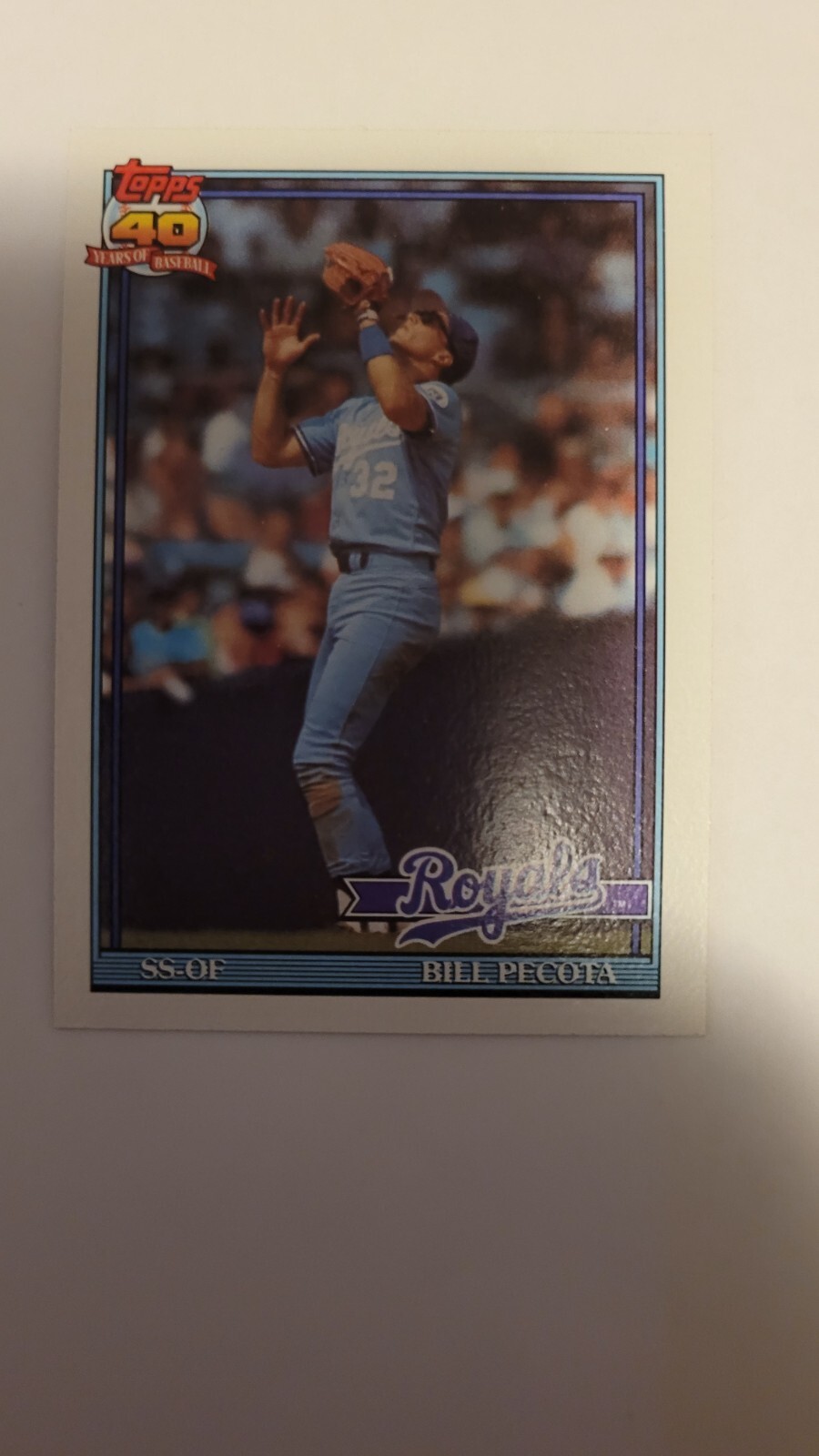 1991 TOPPS BILL PECOTA #754 NM