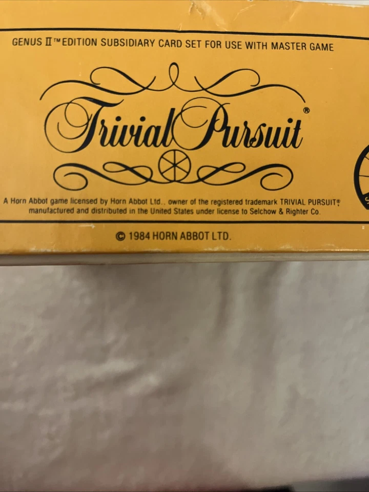 Trivial Pursuit Genius II Edition Subsidiary Card Set for Master Board Game - Image 3 of 4