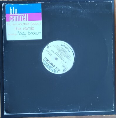 Blu Cantrell Featuring Foxy Brown  Hit 'Em Up Style (Oops!) Remix Vinyl EX+/VG+