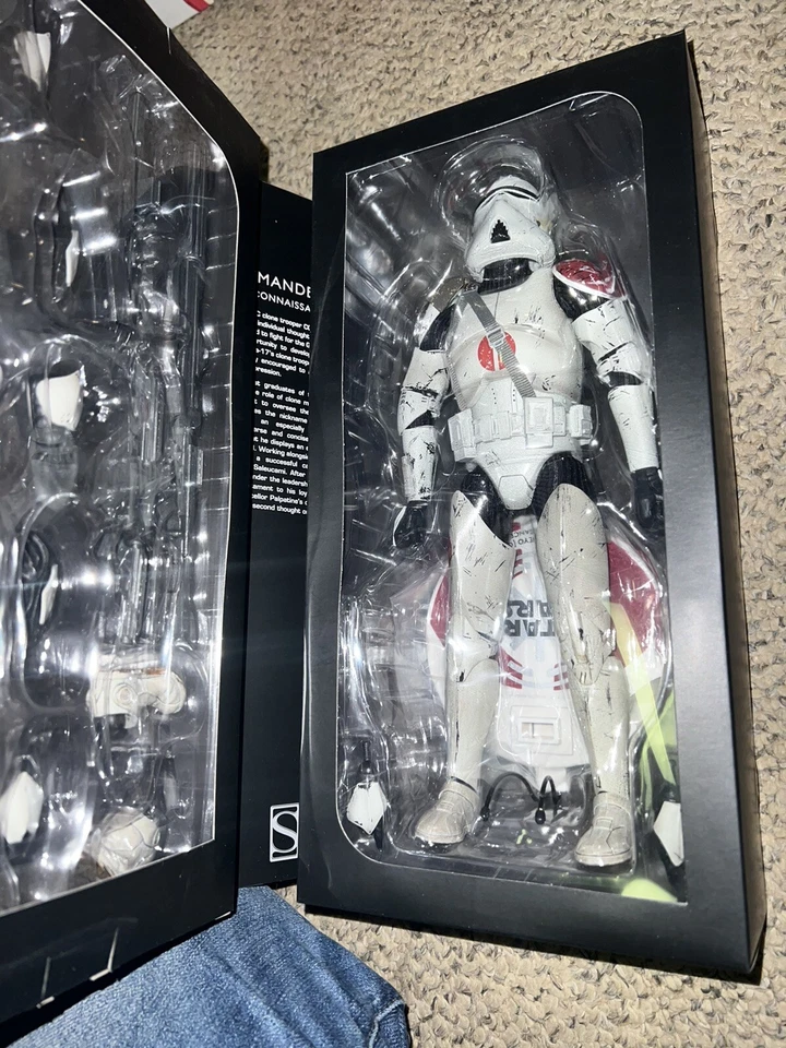 Figura Sideshow Commander NEYO 91st Recon Corps EXCLUSIVA Star Wars escala 1:6 Foto 4 de 4