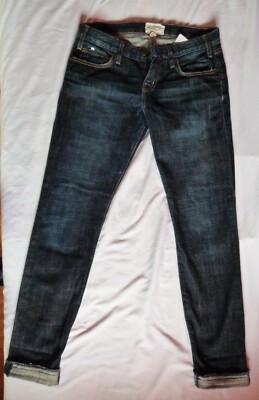CURRENT ELLIOT DENIM DUNKEL BLAUE STYLISHE JEANS COTTON GR25 ca 36