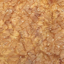Hoffman Batiks, Line Feather Texture, By Half Yard,  W2596-293-FOX