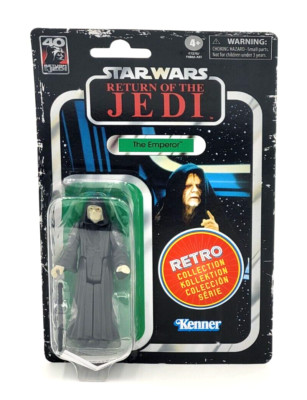 Star Wars Return Of The Jedi Retro Collection The Emperor Action Figure 3.75''