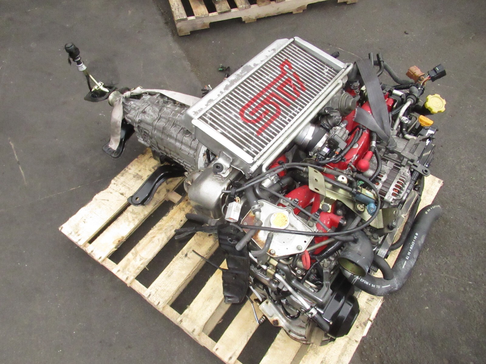 JDM SUBARU WRX STI EJ207 V7 ENGINE 6 SPEED TRANSMISSION NON DCCD TY856WB1CA eBay