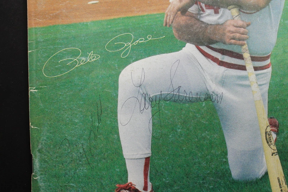 Nashville Sounds Autographed 1987 Cincinnati Reds Minors Signed Program 12 AUTOS - Image 3 of 4