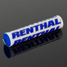 Renthal SX Bar Pad 10" White/Blue
