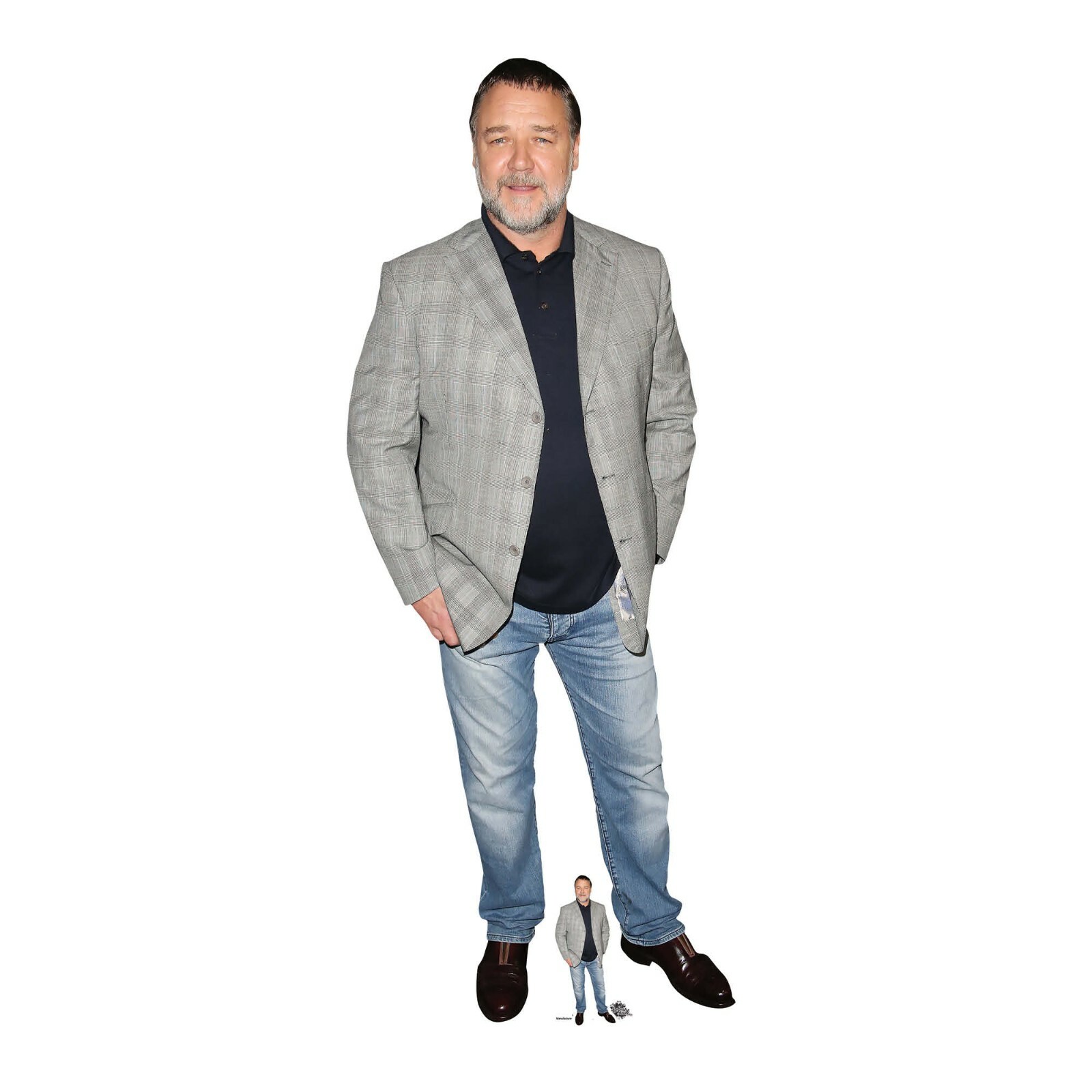 R Crowe Actor Lifesize and Mini Cardboard Cutout / Standee / Standup