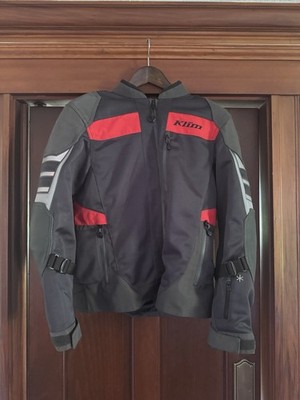 KLIM Induction Pro Motorcycle Jacket Men's Medium Mesh Riding Jacket Armor Ready