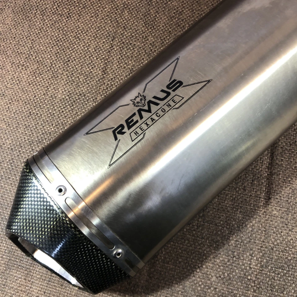 Remus Hexacone Steel Slip-On Exhaust Silencer For Bmw Etc Part No HC1 E4 2268 - Image 4 of 4