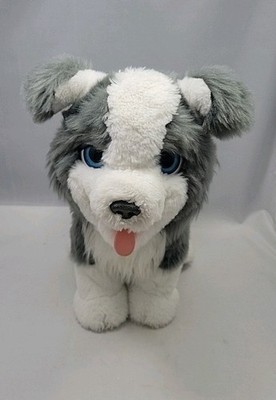 FurReal Friends Ricky Trick-Lovin' Pup Interactive Plush Puppy Dog Toy Husky 15''