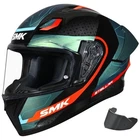 SMK Stellar Sport Flight & Smoke Visor Teal Black