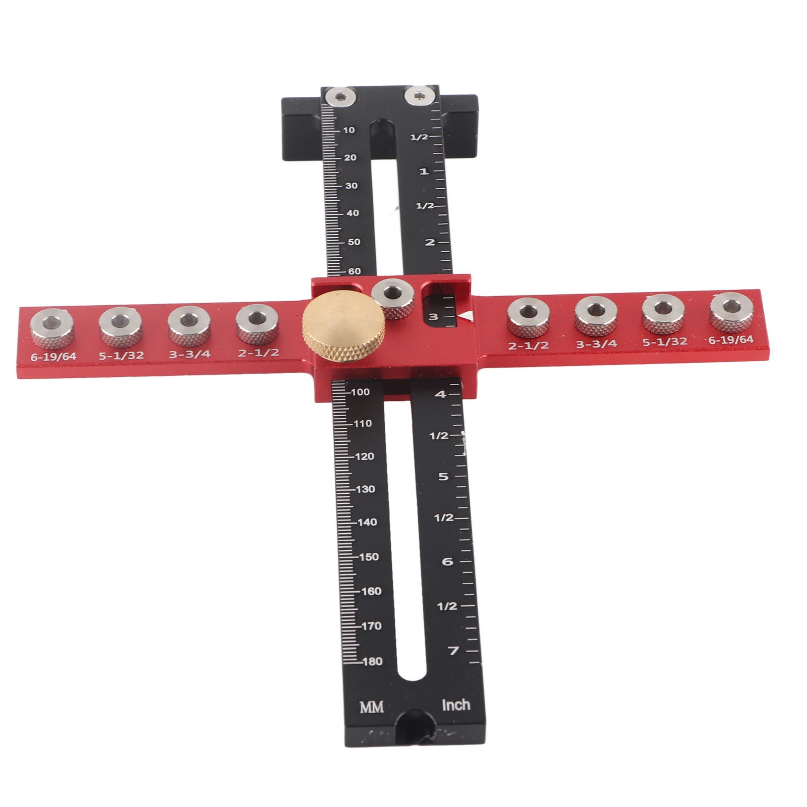 Handle Punch Locator Aluminum Alloy Guide Locator Wood Drilling☜