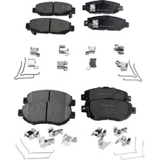 Front and Rear Ceramic Brake Pad Set For 1993-1997 Lexus GS300 1993-1998 Supra
