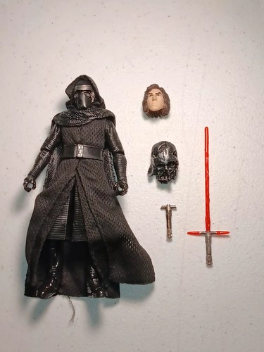 Kylo Ren Star Wars Serie Nera 2016 Non Completa Hasbro SDCC Esclusiva