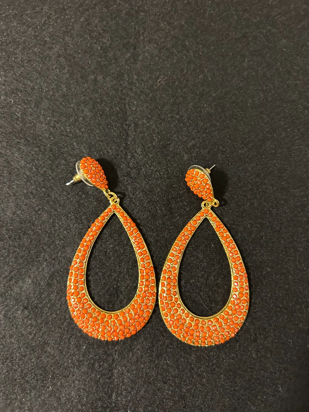 KJL kenneth jay lane (Signed) beaded teardrop ear… - image 1