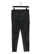 Zara Women's Leggings M Black Polyester with Other Jegging