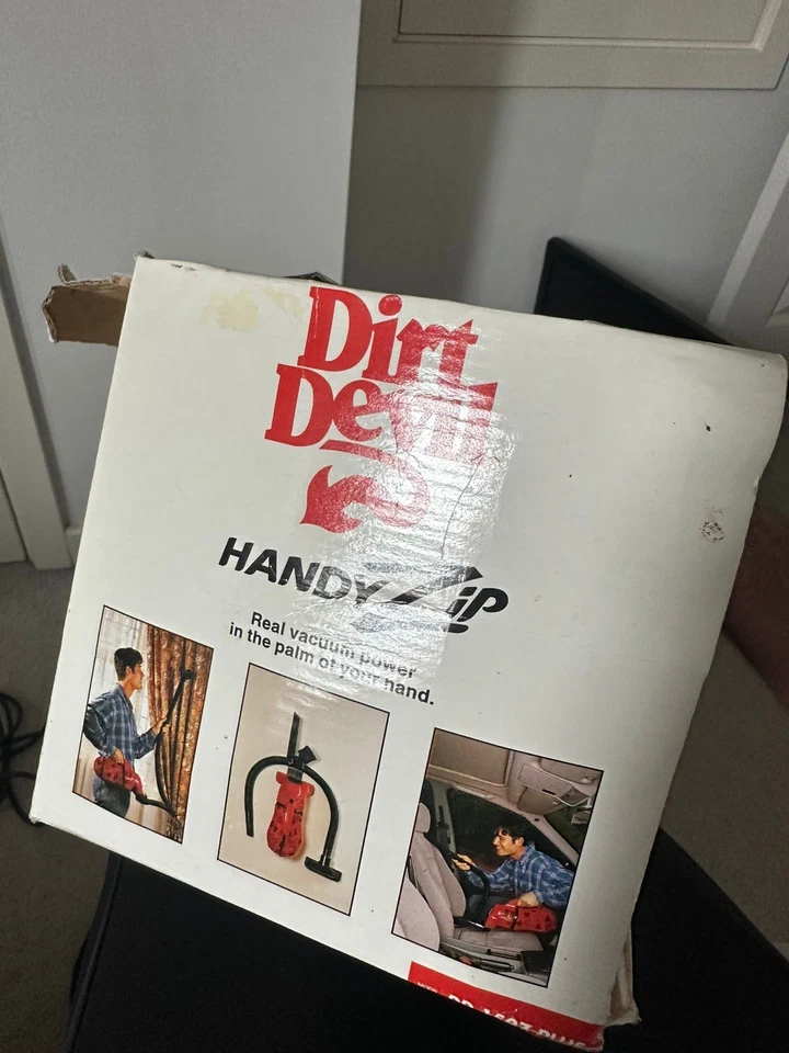 Dirt Devil Handy Zip DD150Z Plus handheld Vacuum Cleaner Caravan Car Red - Image 2 of 4