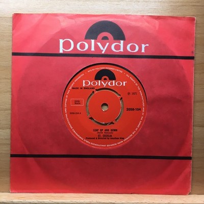 ST CECELIA - LEAP UP AND DOWN  7'' VINYL (EX)
