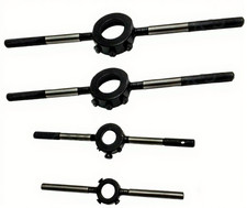 4 Pcs Round Stock Die Holder Wrench Handle   13/16" Inch 1" - 1-1/2" - 2"