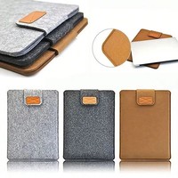 Premium Felt Sleeve Slim Tablet Case Perfect for MacBook Air Pro 11 13 Inch UK