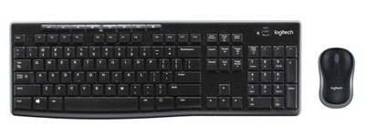 Logitech 920-004512 MK270 combo Italy Wireless, Black Mouse and keyboard ~E~