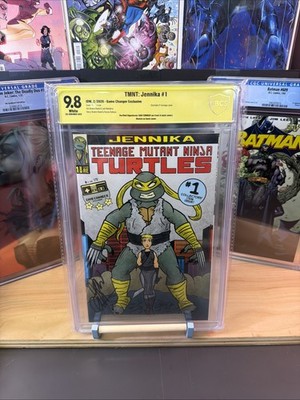 TMNT Jennika #1 Game Changer Mario 2 She-Hulk Homage IDW 2020 NM Exclusive