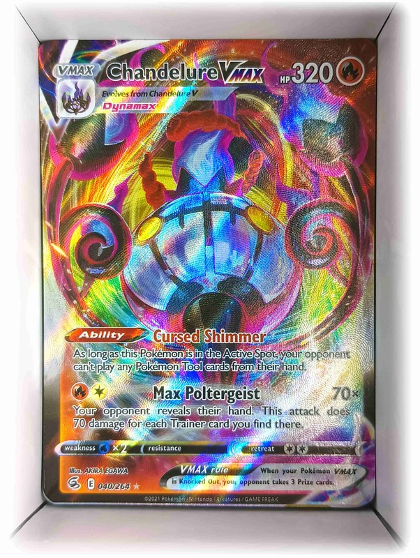 Chandelure VMAX 040/264 2021 English Near Mint