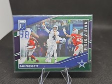 2022 Elite Field Vision Green Dak Prescott Cowboys #FV6