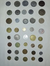 Münzsammlung gemischt international Konvolut- Münzen aus aller Welt, 40 Stück 