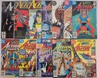 ACTION COMICS lot of 12 518-644 DC 1981-1989 Vintage Bronze Age Superman 636 640